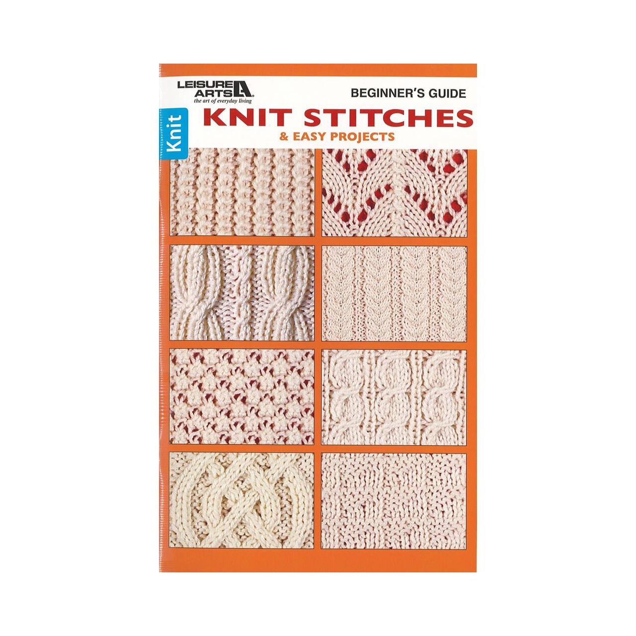 Leisure Arts Beginners Guide To Knit Stitch Book, Knitting Books, Knitting Pattern Books, How To Knit, Patterns, Book, Books And Patterns